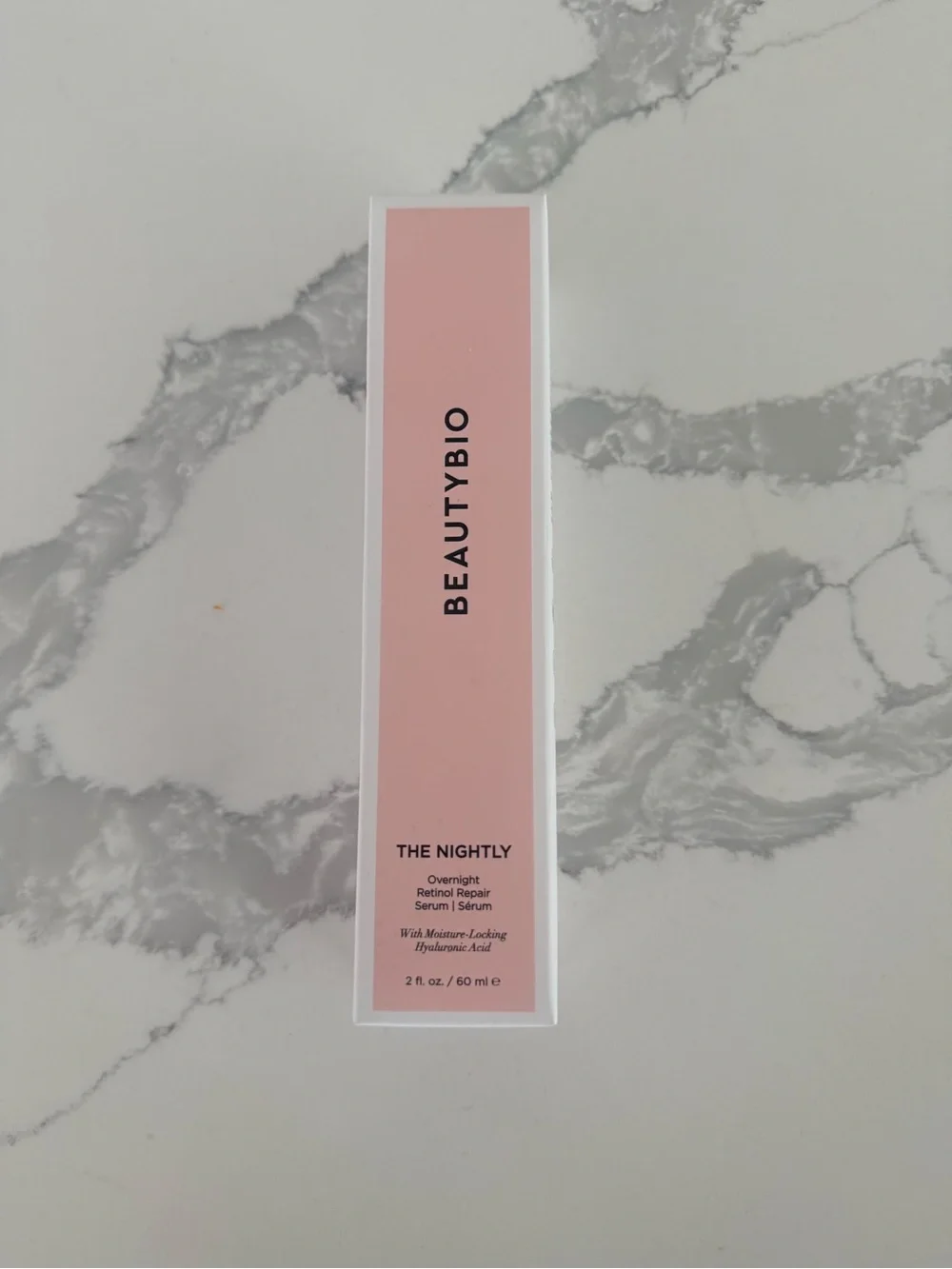 Beautybio The Nightly Overnight Retinol Repair Serum — Pink